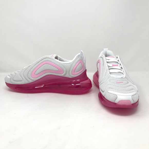 Nike Air Max 720 White Pink Rise Laser Fuchsia - Picture 6 of 8